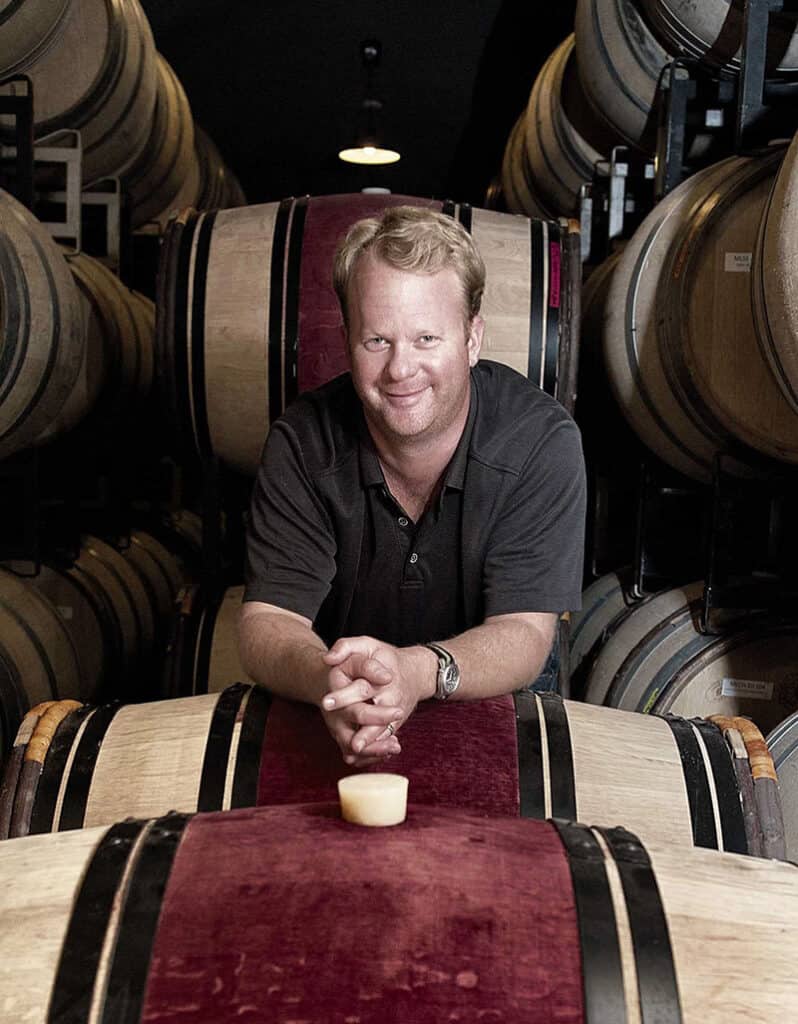 Nicholas Allen in Barrel Room